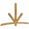 Ekena Millwork Alberta Rough Sawn Timber Gable Bracket, Western Red Cedar, 108"W x 58"H x 4"D x 4"F, 13/12 Pitch GBW108X58X0404ALB00RWR - alternate 4